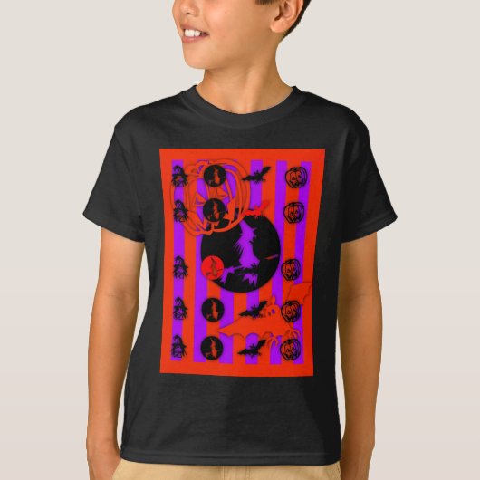 Elektrische kleuren - Halloween - T-shirt (Voorkant)