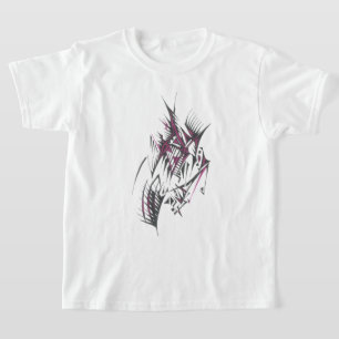 Elektrische Kleurrijke Abstracte Tribale Tatoeagek T-shirt