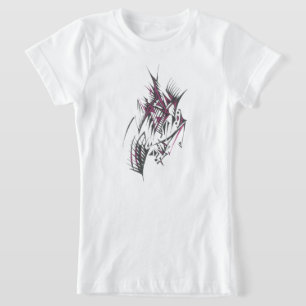 Elektrische Kleurrijke Abstracte Tribale Tattoo Ku T-shirt