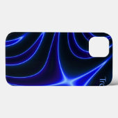 Elektrische kobalt Blue Abstracte iPad-draagtas Case-Mate iPhone Case (Achterkant (horizontaal))