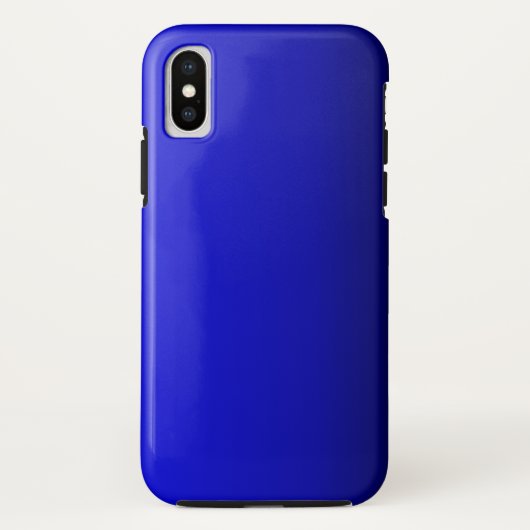 Elektrische kobaltblauwe iPhone-hoes Case-Mate iPhone Case (Achterkant)