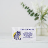 elektrische krachtwerker elektrisch visitekaartje (Staand voorkant)