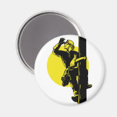 Elektrische krachtwerker van de Power Lineman Magneet (Voorkant / Achterkant)