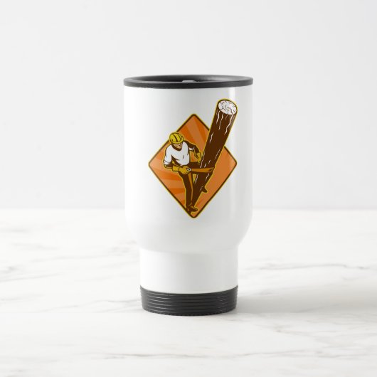 Elektrische krachtwerker van de Power Lineman Reisbeker (Center)