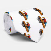 Elektrische krachtwerker van de Power Lineman Stropdas (Opgerold)