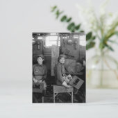 Elektrische lassen voor vrouwen in het afbeelding briefkaart (Staand voorkant)