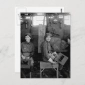 Elektrische lassen voor vrouwen in het afbeelding briefkaart (Voorkant / Achterkant)