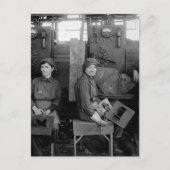 Elektrische lassen voor vrouwen in het afbeelding  briefkaart (Voorkant)