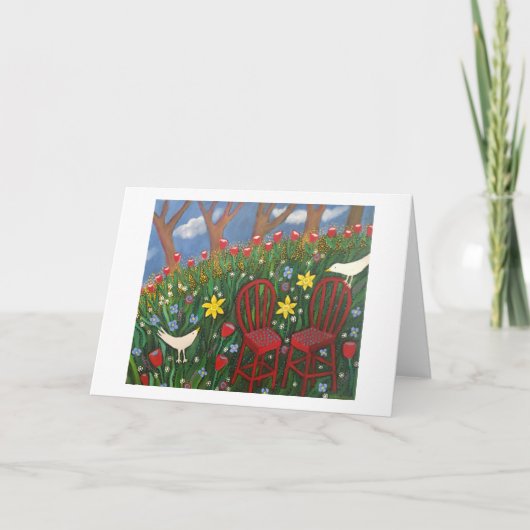 Elektrische lente kaart (Voorkant)