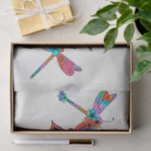 Elektrische libel A Tissuepapier (Geschenk)