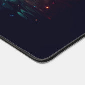 Elektrische libel, opvallende neondieren bureaumat (Hoek)