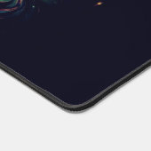 Elektrische libel, opvallende neondieren bureaumat (Hoek)