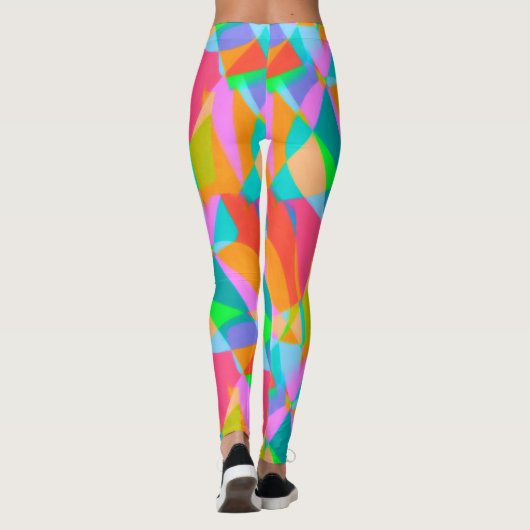 Elektrische libellen leggings (Achterkant)