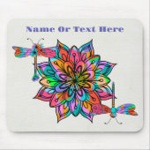 Elektrische libellen muismat (Voorkant)