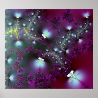 Elektrische libellen poster