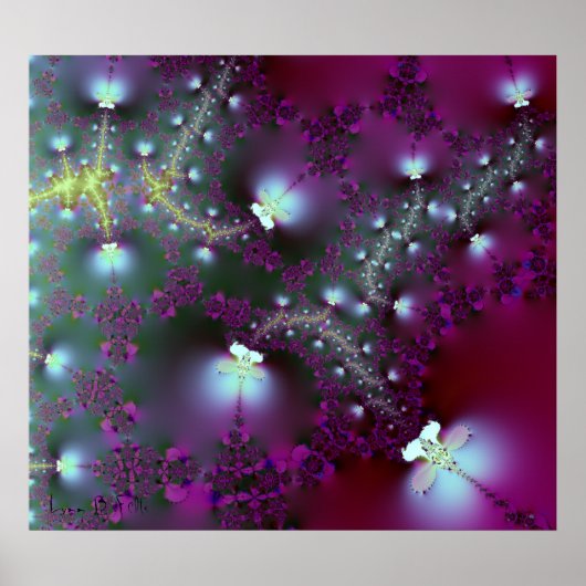 Elektrische libellen poster (Voorkant)