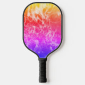 Elektrische lichtlijnen Gradiënt Abstract Modern. Pickleball Paddle (Voorkant)