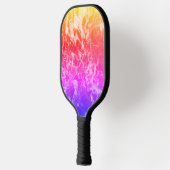 Elektrische lichtlijnen Gradiënt Abstract Modern. Pickleball Paddle (Links)