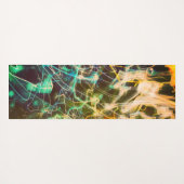 Elektrische lichtlijnen Verlopen Abstract. Yogamat (Achterkant (horizontaal))