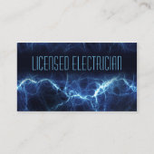 Elektrische Lightning Electrician_Custom Visitekaartje (Voorkant)