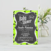 Elektrische Limoen Camo; Camouflage; Krijt look Kaart (Staand voorkant)