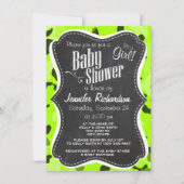 Elektrische Limoen Camo; Camouflage; Krijt look Kaart (Voorkant)