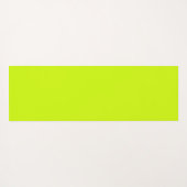 Elektrische Limoen Effen Duidelijke Kleur Yogamat (Achterkant (horizontaal))