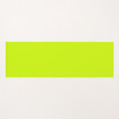 Elektrische Limoen Effen Duidelijke Kleur Yogamat (Voorkant (horizontaal))