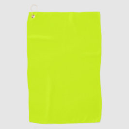 Elektrische Limoen Golfhanddoek