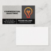 Elektrische Logo Visitekaartje (Voorkant / Achterkant)