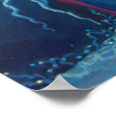 Elektrische maan - Kunstafdrukken in godin/fantasy Poster (Hoek)