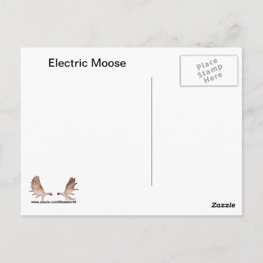 Elektrische machines briefkaart (Achterkant)