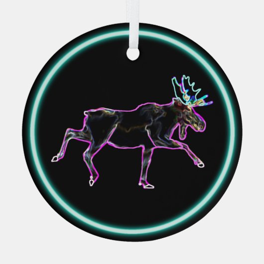 Elektrische machines glas ornament (Achterkant)