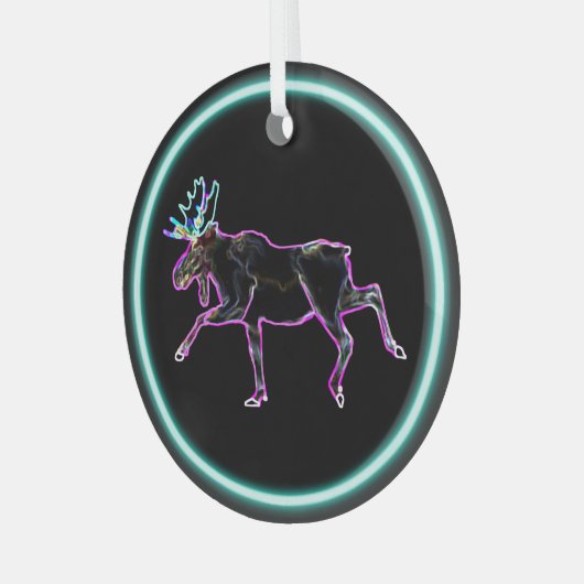 Elektrische machines glas ornament (Voorkant links)