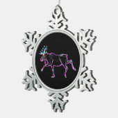 Elektrische machines tin sneeuwvlok ornament (Rechts)