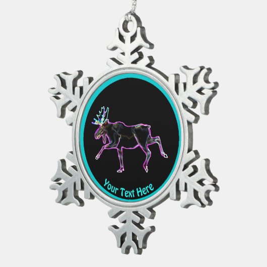 Elektrische machines tin sneeuwvlok ornament (Rechts)