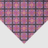 Elektrische Mandala Tissuepapier (Detail)