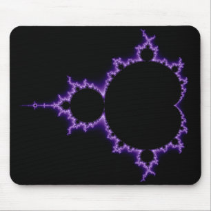 Elektrische Mandelbrot Set Mousepad Muismat