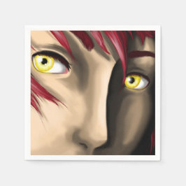 Elektrische Manga Jongen Servet