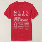Elektrische motorische multitasking-gecertificeerd t-shirt (Design voorkant)