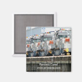 elektrische "muiltjes", Pedro Miguel Locks, Panama Magneet (Voorkant / Achterkant)