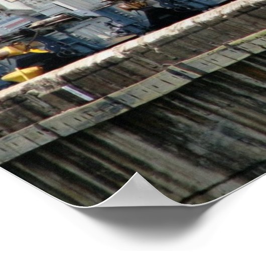 elektrische "muiltjes", Pedro Miguel Locks, Panama Poster (Hoek)