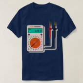 Elektrische Multimeter Design Gift Ideeën T-shirt (Design voorkant)