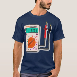 Elektrische Multimeter Design Gift Ideeën T-shirt