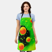 Elektrische Neon Bubble Dance Schort (Gedragen)