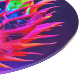 Elektrische Neon Dragon Fruit Snijplank (Hoek)