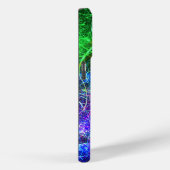 Elektrische Neon Energie Fractale Kunst Case-Mate iPhone Case (Achterkant / Rechts)