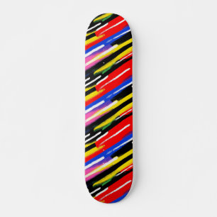Elektrische Neon Streep Riot Persoonlijk Skateboard