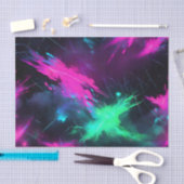 Elektrische neongloed tissuepapier (Craft)