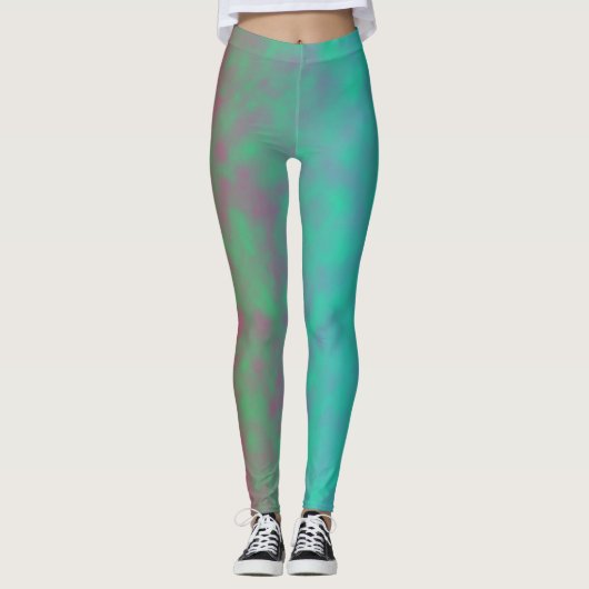 Elektrische Nevel Leggings (Voorkant)